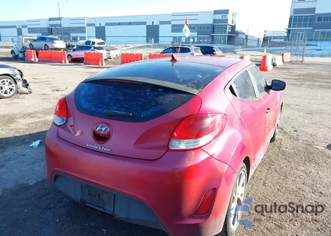 2016 Hyundai Veloster from USA, damaged, VIN KMHTC6AD3GU275949